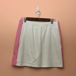 Sailor-Sailor Medium Pink Striped Active Golf Skort